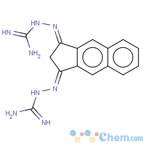 CAS No:76788-93-7 Hydrazinecarboximidamide,2,2'-(1H-benz[f]indene-1,3(2H)-diylidene)bis- (9CI)