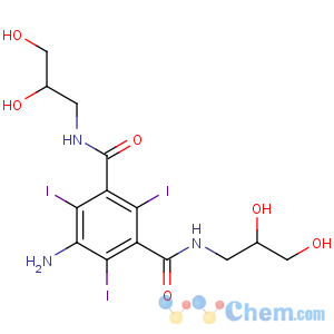 CAS No:76801-93-9 5-amino-1-N,3-N-bis(2,3-dihydroxypropyl)-2,4,6-triiodobenzene-1,<br />3-dicarboxamide