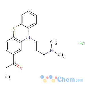 CAS No:7681-67-6 1-[10-[3-(dimethylamino)propyl]phenothiazin-2-yl]propan-1-one