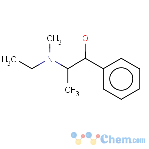 CAS No:7681-79-0 Benzenemethanol, a-[1-(ethylmethylamino)ethyl]-