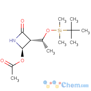 CAS No:76855-69-1 (3S,4R)-4-Acetoxy-3-[(R)-1-(tert-butyldimethylsilyloxy)ethyl]azetidin-2-one