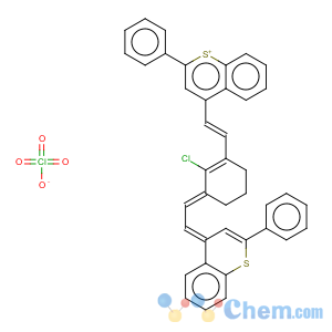 CAS No:76871-75-5 4-[2-[2-chloro-3-[2-(2-phenylthiochromen-4-yl)ethenyl]-1-cyclohex-2-enylidene]ethylidene]-2-phenyl-thiochromene