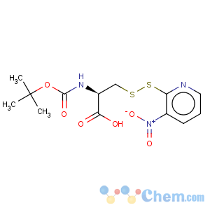 CAS No:76880-29-0 L-Alanine,N-[(1,1-dimethylethoxy)carbonyl]-3-[(3-nitro-2-pyridinyl)dithio]-