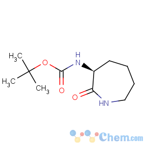 CAS No:76944-95-1 Carbamic acid,N-[(3S)-hexahydro-2-oxo-1H-azepin-3-yl]-, 1,1-dimethylethyl ester