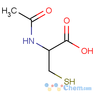 CAS No:7696-05-1 (2R)-2-acetamido-3-sulfanylpropanoic acid