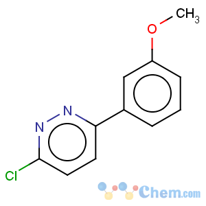 CAS No:76970-14-4 Pyridazine,3-chloro-6-(3-methoxyphenyl)-
