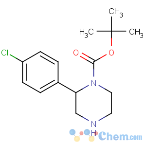 CAS No:769944-39-0 tert-butyl 2-(4-chlorophenyl)piperazine-1-carboxylate