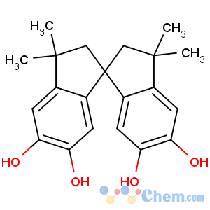 CAS No:77-08-7 1,1,1',1'-tetramethyl-3,3'-spirobi[2H-indene]-5,5',6,6'-tetrol