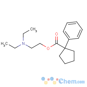 CAS No:77-22-5 2-(diethylamino)ethyl 1-phenylcyclopentane-1-carboxylate