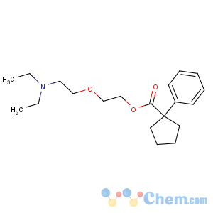 CAS No:77-23-6 2-[2-(diethylamino)ethoxy]ethyl 1-phenylcyclopentane-1-carboxylate