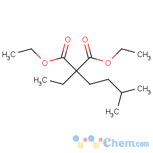 CAS No:77-24-7 diethyl 2-ethyl-2-(3-methylbutyl)propanedioate