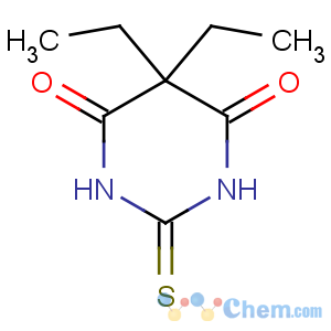 CAS No:77-32-7 4,6(1H,5H)-Pyrimidinedione,5,5-diethyldihydro-2-thioxo-