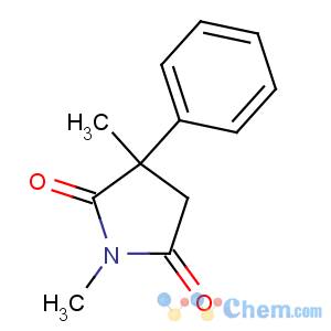 CAS No:77-41-8 1,3-dimethyl-3-phenylpyrrolidine-2,5-dione
