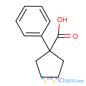 CAS No:77-55-4 1-phenylcyclopentane-1-carboxylic acid