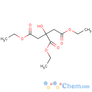 CAS No:77-93-0 triethyl 2-hydroxypropane-1,2,3-tricarboxylate