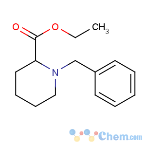 CAS No:77034-34-5 ethyl 1-benzylpiperidine-2-carboxylate