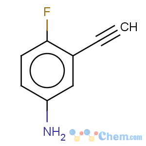 CAS No:77123-60-5 3-ethynyl-4-fluoroaniline