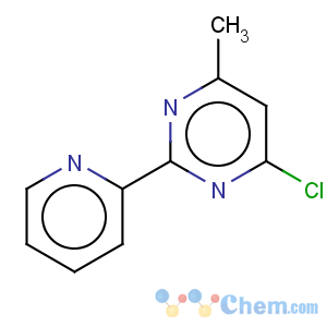 CAS No:77168-31-1 Pyrimidine,4-chloro-6-methyl-2-(2-pyridinyl)-