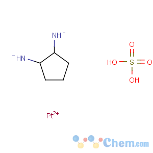 CAS No:77171-90-5 (2-azanidylcyclopentyl)azanide; platinum(+2) cation; sulfuric acid