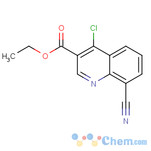 CAS No:77173-67-2 ethyl 4-chloro-8-cyanoquinoline-3-carboxylate