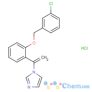 CAS No:77174-66-4 1-[1-[2-[(3-chlorophenyl)methoxy]phenyl]ethenyl]imidazole