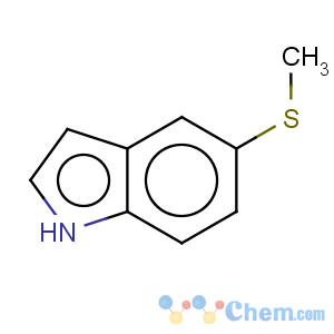 CAS No:77248-65-8 1H-Indole,5-(methylthio)-
