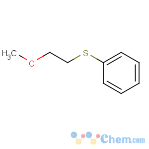 CAS No:77298-24-9 2-methoxyethylsulfanylbenzene