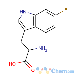 CAS No:7730-20-3 2-amino-3-(6-fluoro-1H-indol-3-yl)propanoic acid