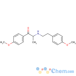 CAS No:773045-10-6 1-(4-methoxyphenyl)-2-[2-(4-methoxyphenyl)ethylamino]propan-1-one