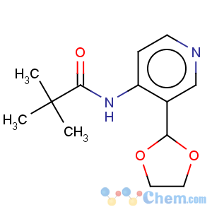 CAS No:773087-36-8 Propanamide,N-[3-(1,3-dioxolan-2-yl)-4-pyridinyl]-2,2-dimethyl-