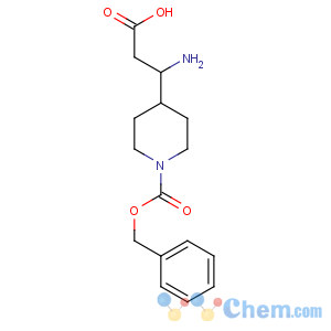 CAS No:773123-81-2 3-amino-3-(1-phenylmethoxycarbonylpiperidin-4-yl)propanoic acid