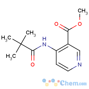 CAS No:773134-09-1 methyl 4-(2,2-dimethylpropanoylamino)pyridine-3-carboxylate