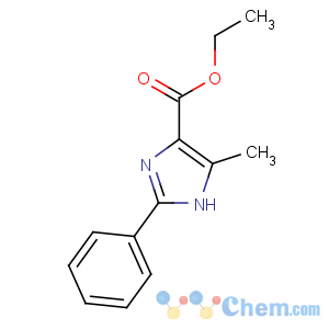 CAS No:77335-93-4 ethyl 5-methyl-2-phenyl-1H-imidazole-4-carboxylate