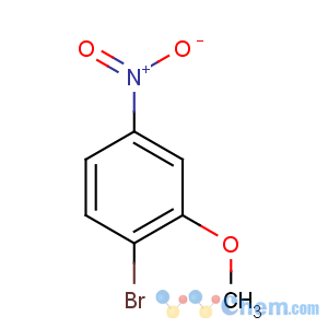 CAS No:77337-82-7 1-bromo-2-methoxy-4-nitrobenzene