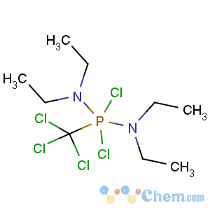CAS No:77339-61-8 N-[dichloro(diethylamino)(trichloromethyl)phosphoranyl]-N,N-diethylamine