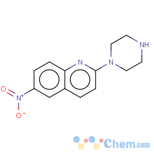 CAS No:77372-73-7 Quinoline,6-nitro-2-(1-piperazinyl)-