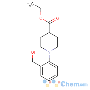 CAS No:773870-63-6 ethyl 1-[2-(hydroxymethyl)phenyl]piperidine-4-carboxylate
