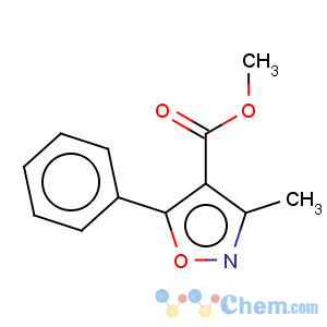CAS No:773876-11-2 4-Isoxazolecarboxylicacid, 3-methyl-5-phenyl-, methyl ester