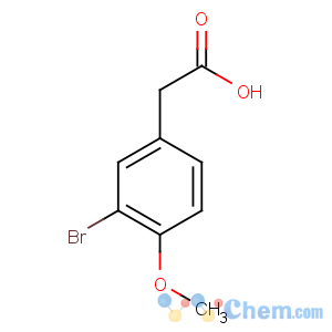 CAS No:774-81-2 2-(3-bromo-4-methoxyphenyl)acetic acid