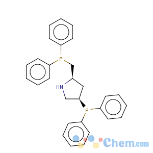 CAS No:77450-05-6 Pyrrolidine,4-(diphenylphosphino)-2-[(diphenylphosphino)methyl]-, (2R,4R)-