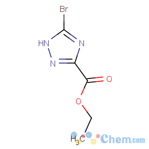 CAS No:774608-89-8 ethyl 5-bromo-1H-1,2,4-triazole-3-carboxylate
