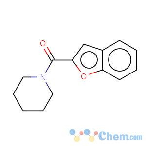 CAS No:77509-75-2 Methanone,2-benzofuranyl-1-piperidinyl-