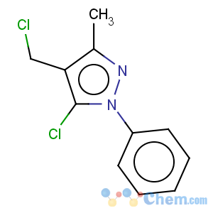 CAS No:77509-88-7 1H-Pyrazole,5-chloro-4-(chloromethyl)-3-methyl-1-phenyl-