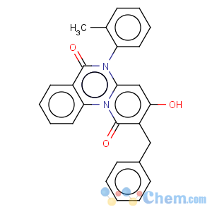 CAS No:77510-21-5 2-Benzyl-3-hydroxy-5-o-tolyl-5H-pyrido[1,2-a]quinazoline-1,6-dione