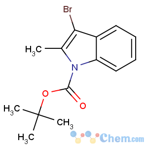 CAS No:775305-12-9 tert-butyl 3-bromo-2-methylindole-1-carboxylate