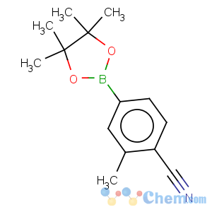 CAS No:775351-54-7 Benzonitrile,2-methyl-4-(4,4,5,5-tetramethyl-1,3,2-dioxaborolan-2-yl)-