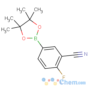 CAS No:775351-57-0 2-fluoro-5-(4,4,5,5-tetramethyl-1,3,2-dioxaborolan-2-yl)benzonitrile