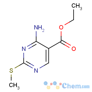 CAS No:776-53-4 ethyl 4-amino-2-methylsulfanylpyrimidine-5-carboxylate