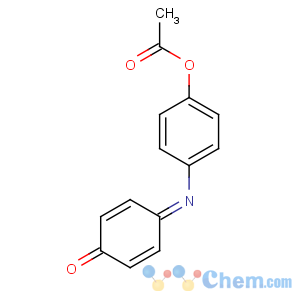 CAS No:7761-80-0 [4-[(4-oxocyclohexa-2,5-dien-1-ylidene)amino]phenyl] acetate