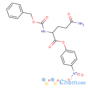 CAS No:7763-16-8 (4-nitrophenyl)<br />(2S)-5-amino-5-oxo-2-(phenylmethoxycarbonylamino)pentanoate